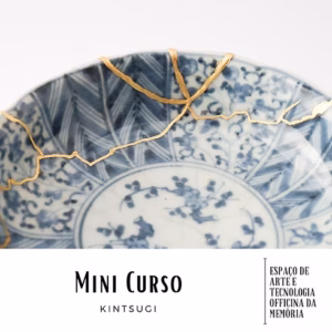 Aulas sobre a técnica do KINTSUGI - Conservação e Restauro!