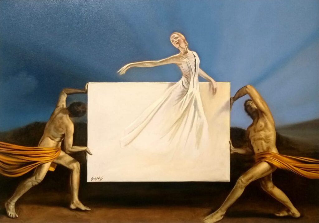 Claudio Dantas - Idéia - OST 70x100cm