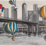 Rosangela Vig - Ny and balloons AST 50 X 70 2026