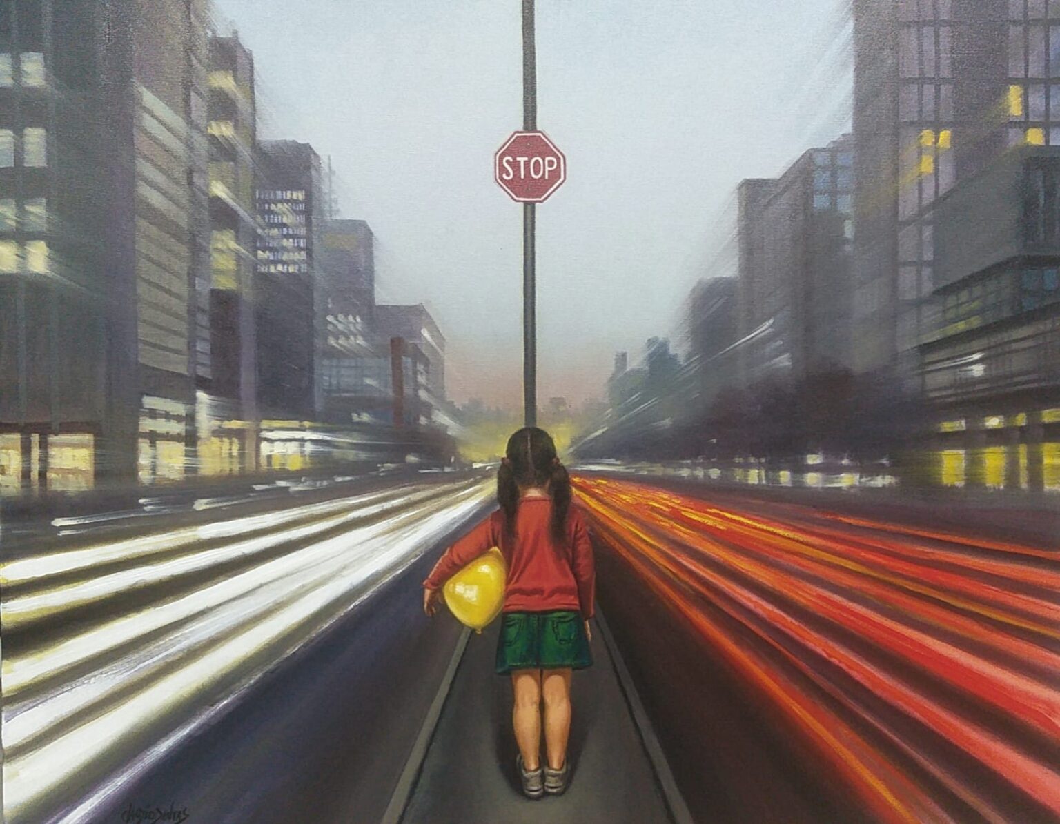 Claudio Dantas Claudio Dantas - STOP-OST-80x80cm