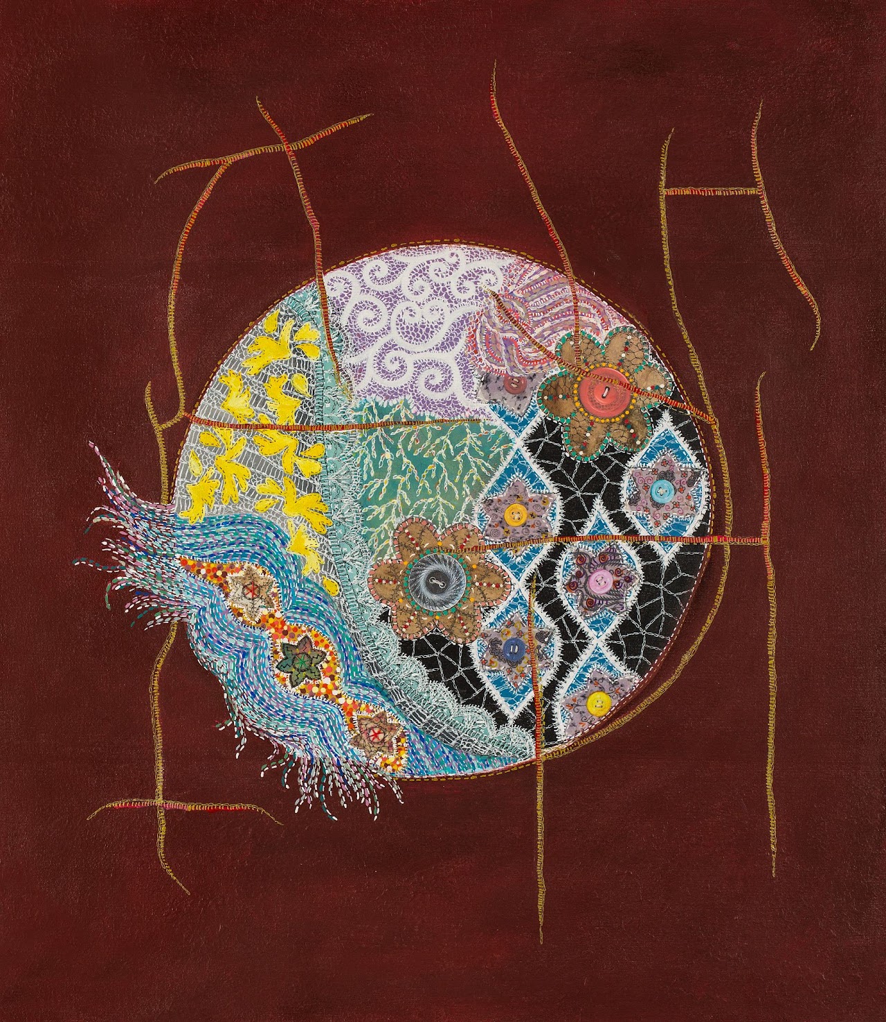 Bordados e rendas – Obra-01