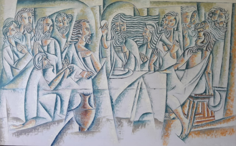 S. Ramos – SANTA CEIA-OST-80x130cm