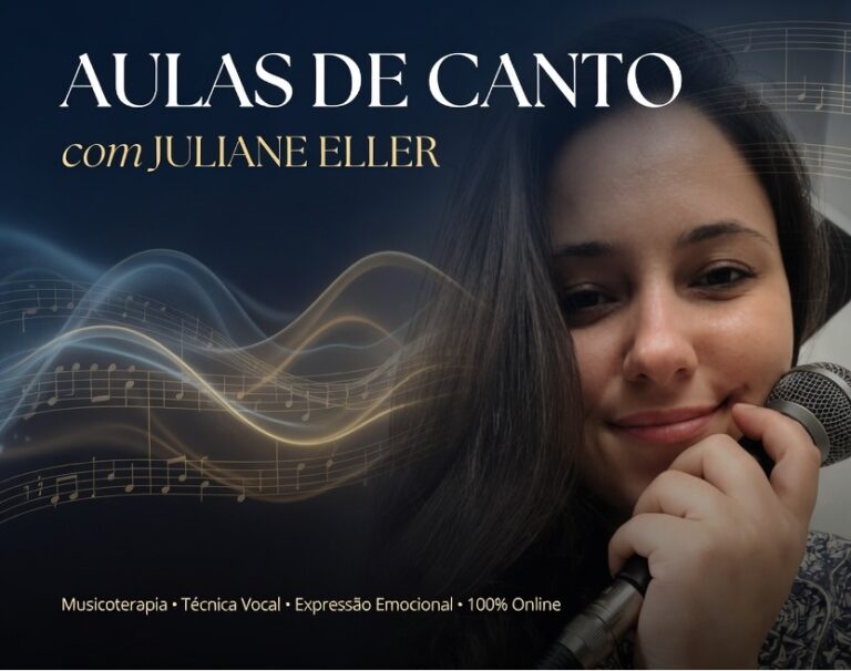 Aulas de Canto com Juliane Eller – Musicoterapia e Técnica Vocal Online